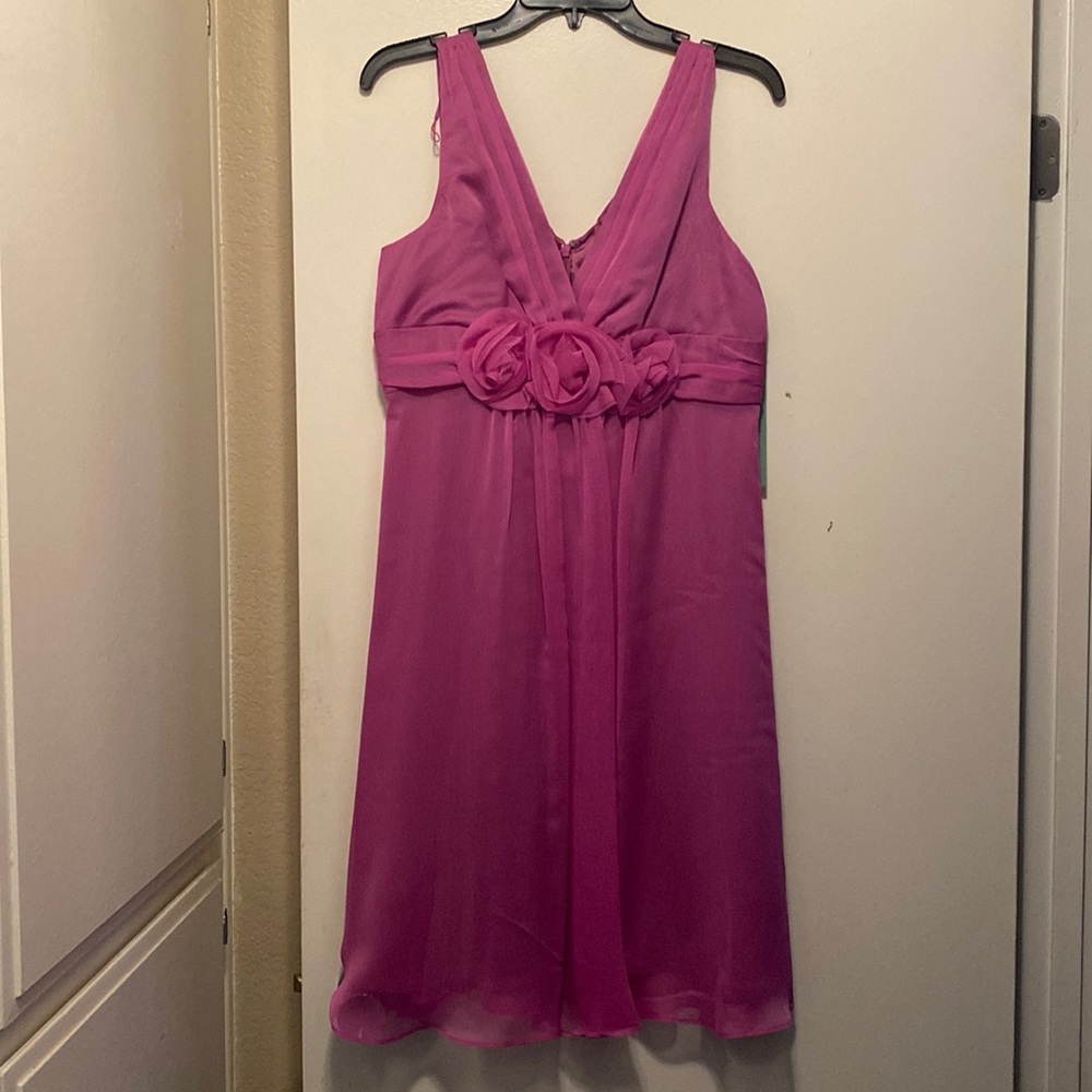 Women’s fuchsia dress, new with tags